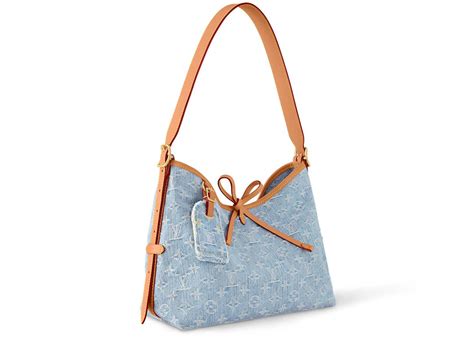 Lv denim carryall